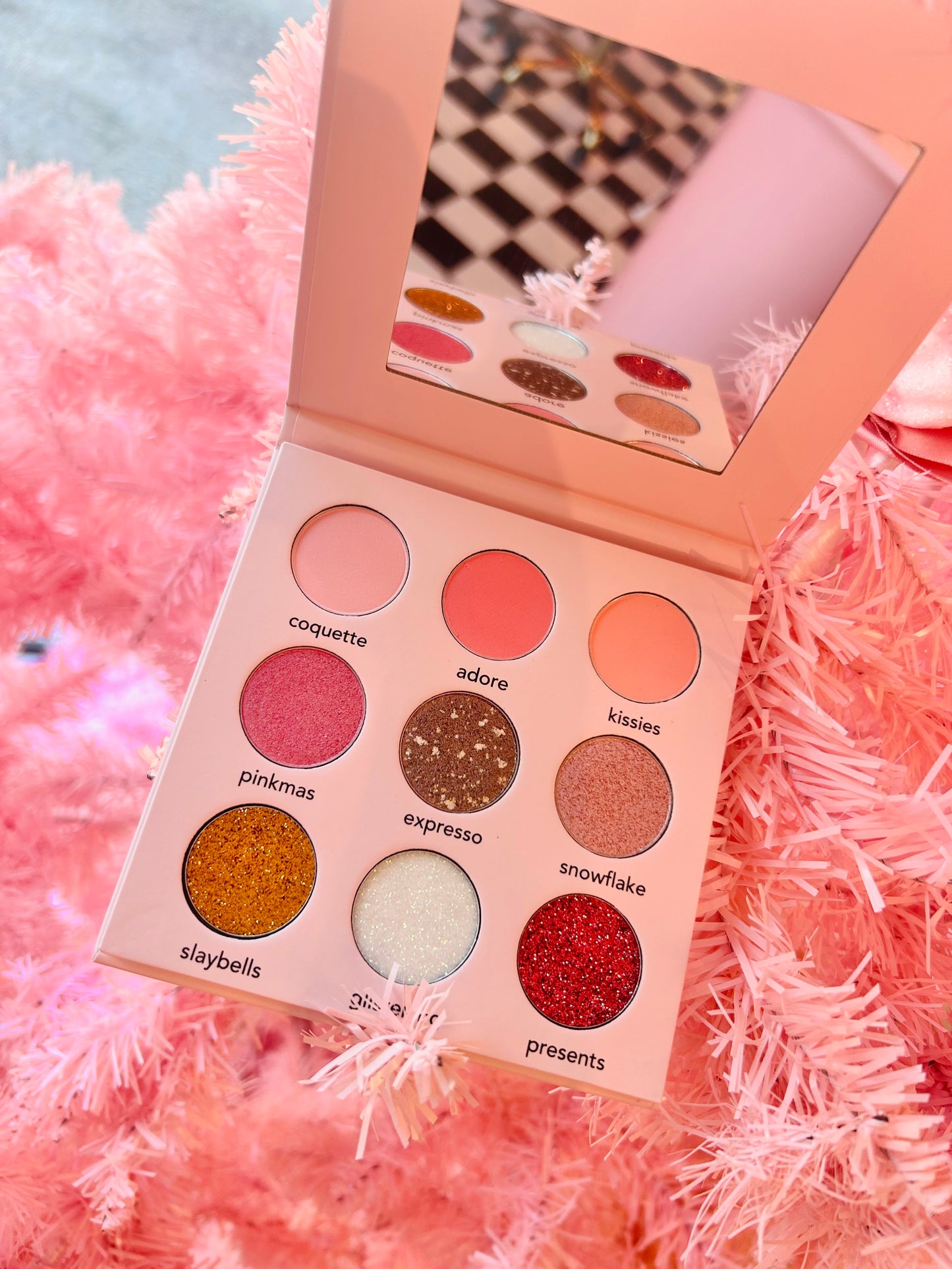 Coquette Christmas pallet