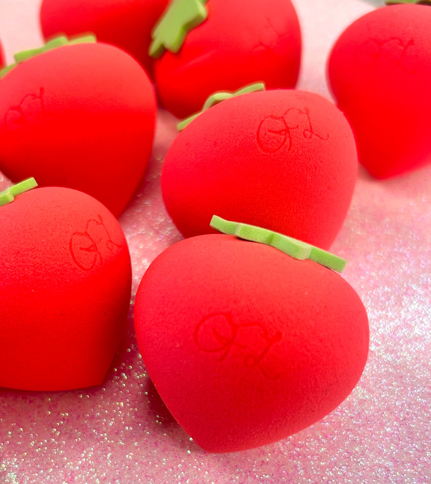 Strawberry sponges