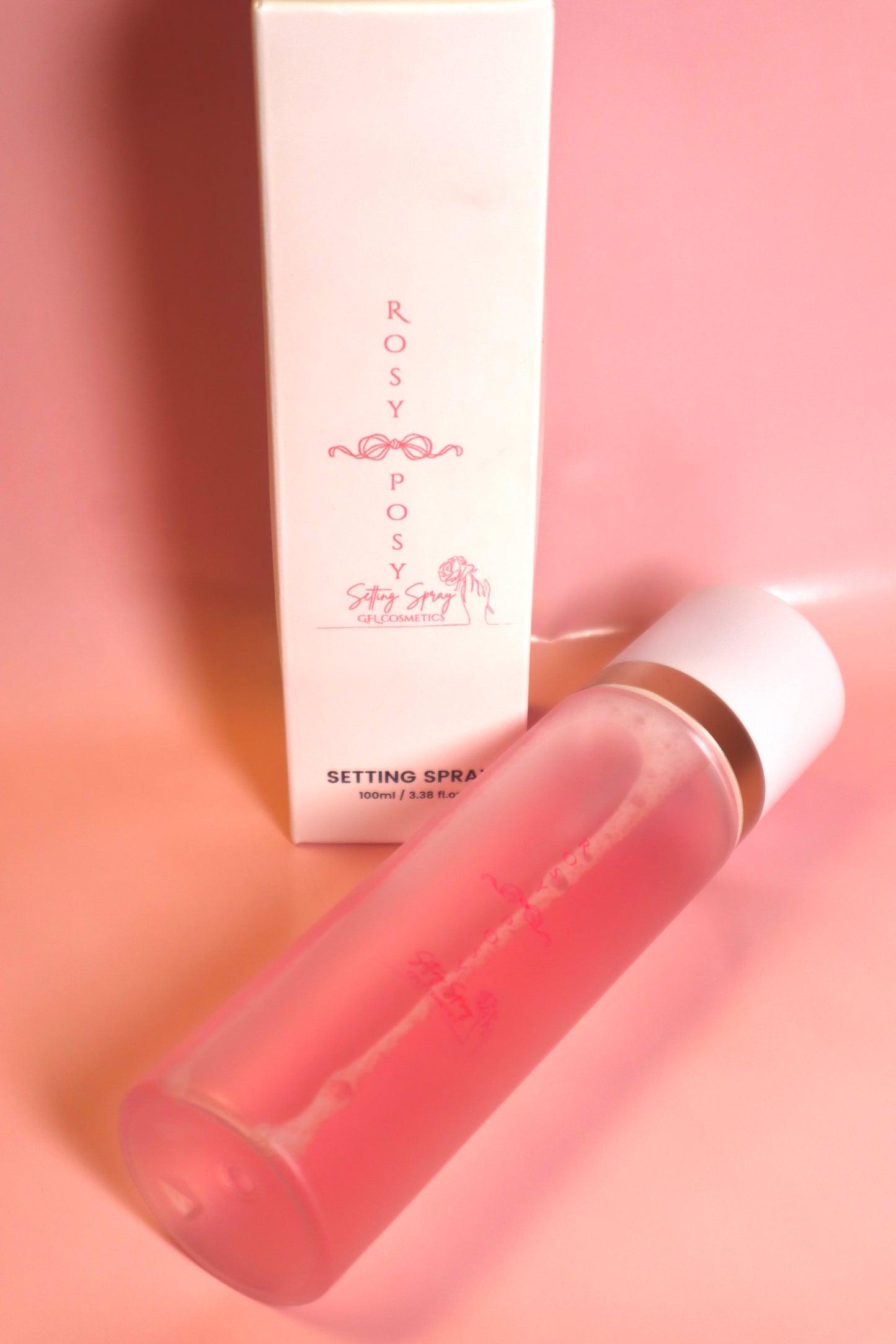 Rosy posy setting spray