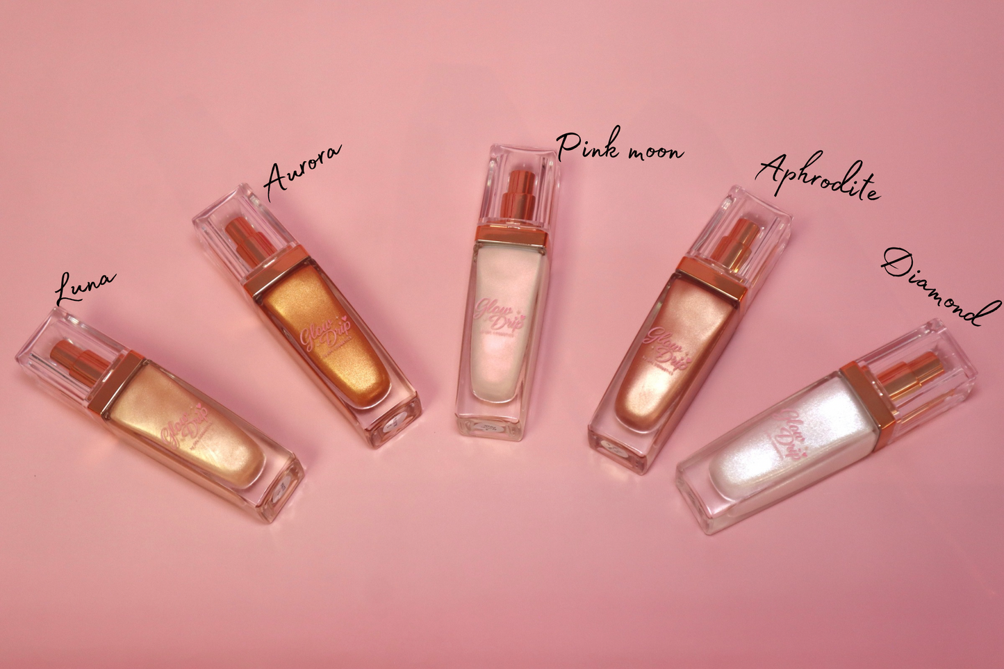 Glow drip body shimmer